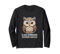 Class Dismissed Feathers - Gufo Increspato Maglia a Manica