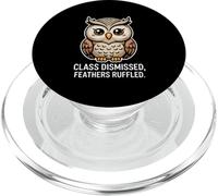 Class Dismissed Feathers - Gufo increspato PopSockets PopGrip per MagSafe