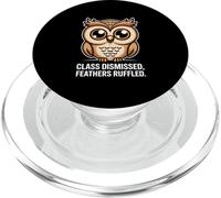 Class Dismissed Feathers - Gufo increspato PopSockets PopGrip per MagSafe