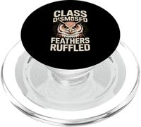 Class Dismissed Feathers - Gufo increspato PopSockets PopGrip per MagSafe