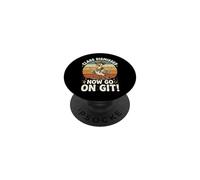 Class Dismissed Now Go On Git PopSockets PopGrip Adesivo