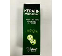 Class Keratin Multiaction 150 millilitri, Maschera ricostruttrice Capelli, idratante, lucidante, senza risciacquo, senza piastra