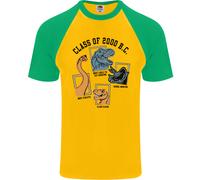 Class Of 2000 BC Divertente Dinosauro Uomo S/S Baseball T-Shirt