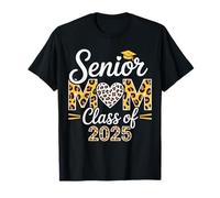 Class of 2025 Graduation Look for Leopard Senior Mom Maglietta
