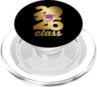 Class of 2026 Graduation Golden Numbers Cap Diploma PopSockets PopGrip per MagSafe