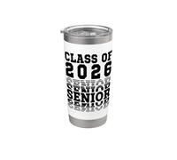 Class of 2026 Senior Graduation Students Bicchiere termico in acciaio inox doppia parete