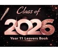 Class of 2026 Year 11 Leavers Book: Memory Book & Autograph Keepsake for Students | Rose Gold Glitter Elegant Graduation Guest Book