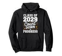 Class of 2029 Countdown in Progress Classe del 2029 Diploma Felpa con Cappuccio