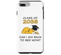 Class of 2038 - Can I Go Back To Bed Now? Funny Graduate Dog Custodia per iPhone 7 Plus/8 Plus