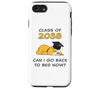 Class of 2038 - Can I Go Back To Bed Now? Funny Graduate Dog Custodia per iPhone SE (2020) / 7/8