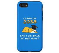 Class of 2038 - Can I Go Back To Bed Now? Funny Graduate Dog Custodia per iPhone SE (2020) / 7/8