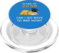 Class of 2038 - Can I Go Back To Bed Now? Funny Graduate Dog PopSockets PopGrip per MagSafe