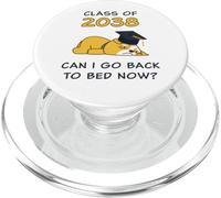 Class of 2038 - Can I Go Back To Bed Now? Funny Graduate Dog PopSockets PopGrip per MagSafe