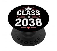 Class Of 2038 Cappello Laurea Studente Orgoglio Successo PopSockets PopGrip Adesivo
