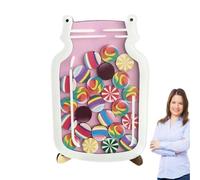 Class Reward Jar Behavior Management - Tools Positive Behavior Teacher Jar | Teacher Reward Jar Positive Bulletin Board Chart for Kids | Students Teachers Preschool Kindergarten Elementary School Daily