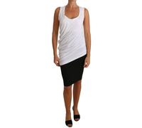 CLASS ROBERTO CAVALLI T-Shirt Maglia Bianca Top Tank IT46 / US12 / L PREZZO A...