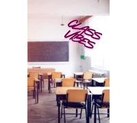 class vibes: Possitive Affirmation Motivational And Inspirational Notebook, School Notebook,