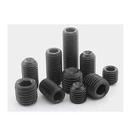 Classe 12.9, vite di fermo con esagono incassato con estremità concava, vite superiore della macchina Jimmy senza testa, M6M8-M6 * 12 (20 pezzi)
