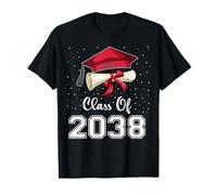 Classe 2038 Grow with Me dall'asilo alla Memoria della Laurea Maglietta