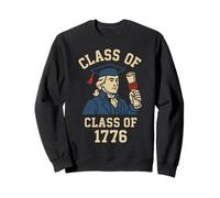 Classe del 1776 - Insegnante di Storia degli Stati Uniti Classico Divertente Felpa