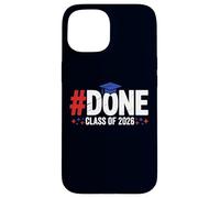 Classe del 2026 Fatto Studente di Laurea per Lui Il Suo Senior 26 Custodia per iPhone 15