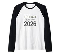 Classe del 2026 - Identità studentesca Moderna Maglia con Maniche Raglan