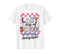 el 2026 Last Day School Scrivi Autograph Class Keepsake Maglietta