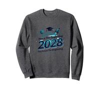 Classe del 2028: Questo è Solo l'inizio Felpa, Unisex per Adulti, Grigio Scuro, XL