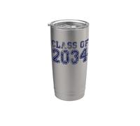 el 2034 Grow with Me Future Graduation Year Bicchiere termico in acciaio inox doppia parete
