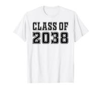 Classe del 2038 Grow with Me Primo Giorno di Laurea Scolastica Maglietta