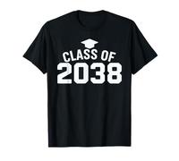 Classe del 2038 Grow with Me Spazio per Impronte di Mani K-12 Senior Maglietta