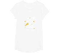 Classe del 2039 - Ho Appena iniziato Il Mio Viaggio Razzo Spaziale Maglietta, Ragazze, Bianco, L