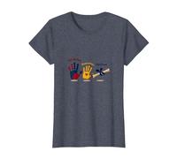 Classe del 2040 Crescere con Me: Impronte di Mani ai diplomi Maglietta, Donna, Pervinca, 3XL