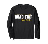 i 2026 Road Trip Laurea We out Funny Vacation Maglia a Manica