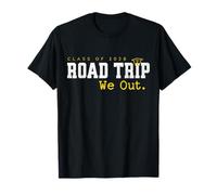 i 2026 Road Trip Laurea We out Funny Vacation Maglietta
