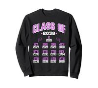 Classe di 2038 Graduazione Scuola Asilo Crescere Design Felpa