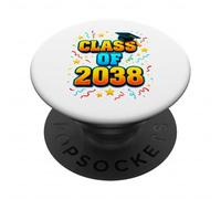 Classe di 2038 Laurea Prescolare Futuro Senior School Year PopSockets PopGrip Adesivo