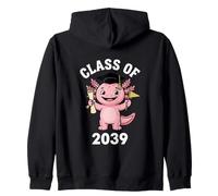 i 2039 Kindergarten Pre-k Grow with Me Axolotl Felpa con Cappuccio