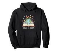 i 2039 Kindergarten Pre-k Grow with Me Reading Floral Felpa con Cappuccio