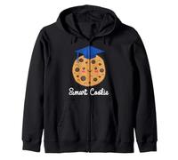 i Laurea del 2024 Laureato Smart Cookie Felpa con Cappuccio