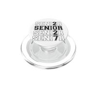 i laurea senior del 2027 Varsity School Spirit Black PopSockets PopGrip per MagSafe