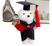 Classe Di Orso Di Laurea Del 2025 - Pelugale Di Peluche Con Cappuccio E Diploma | Mustsake Soft Toy Da 8 Pollici Per La Scuola Materna, Il Liceo, I Laureati | Ideale Per La Produzione Di Bouquet,