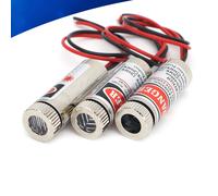 Classe industriale focalizzabile con lente in vetro testa modulo laser punto rosso / linea / croce da 650 nm 5 mW