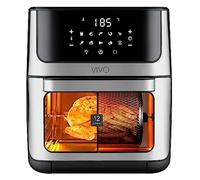 CLASSE ITALY | Friggitrice ad Aria Calda 12 Litri, 4 in 1, Friggitrice Forno Essiccatore Girarrosto, 10 Programmi, Display Touch, Tempo Cottura e Temperatura Regolabili, senza BPA e PFOA, 1800W