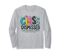 Classe Licenziato Vacanze estive Studente Insegnante Maglia a Manica