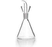 Classe Italy Oliera in Vetro salvagoccia Conica Dosatore Olio e Aceto, 125 milliliters