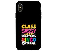 Classe Sassy Smart Assy Bingo Regina Divertimento Custodia per iPhone X/XS