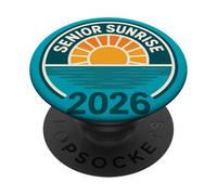 Classe Senior Sunrise del 2026 Ocean Sunrise Graphic PopSockets PopGrip Adesivo