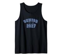 Classe Senior Vintage del 2027 per Il Carattere Blue College di '27 Grads Canotta
