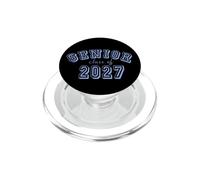Classe senior vintage del 2027 per il carattere Blue College di '27 Grads PopSockets PopGrip per MagSafe